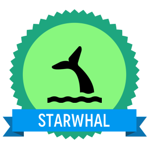 Badge icon "Whale Viewing (492)" provided by The Noun Project under The symbol is published under a Public Domain Mark