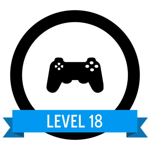 Badge icon "Video Game Controller (6623)" provided by Georg Stephan Habermann, from The Noun Project under Creative Commons - Attribution (CC BY 3.0)