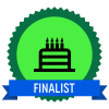 Badge icon "Birthday Cake (6406)" provided by Mateo Zlatar, from The Noun Project under Creative Commons - Attribution (CC BY 3.0)